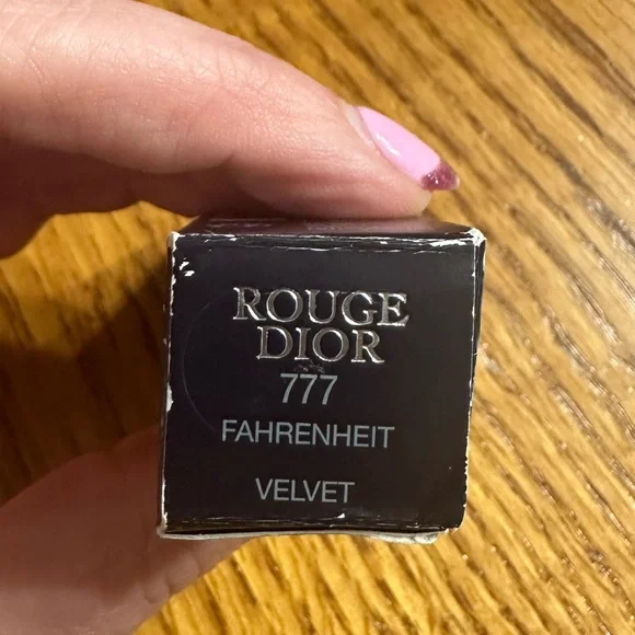 ROUGE DIOR Couture Lipstick Velvet Lipstick Shade 777 Fahrenheit NEW - Picture 6 of 6